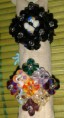 Anillo de nueve flores